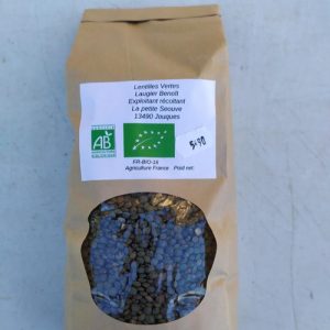 Lentilles vertes (1 kilo)