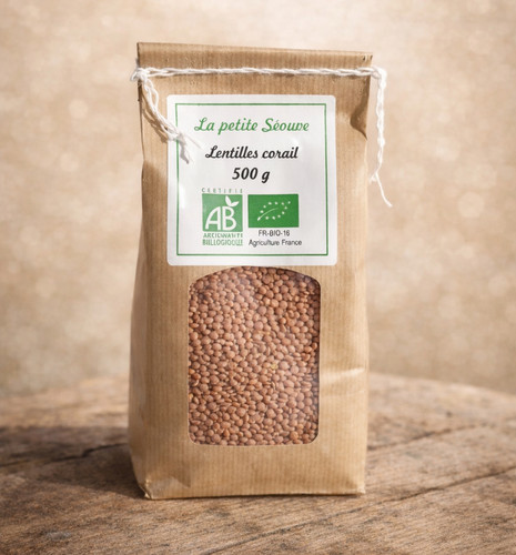 Lentilles corail (500 g)