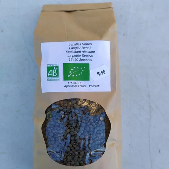 Lentilles vertes (1 kilo)