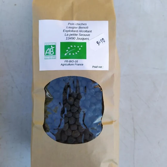 Pois chiches noirs (1 kilo)